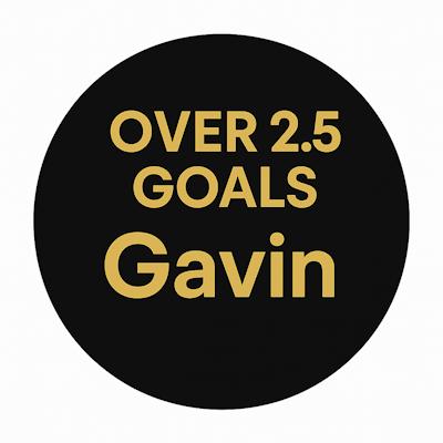OVER 2.5 GOALS Gavin 